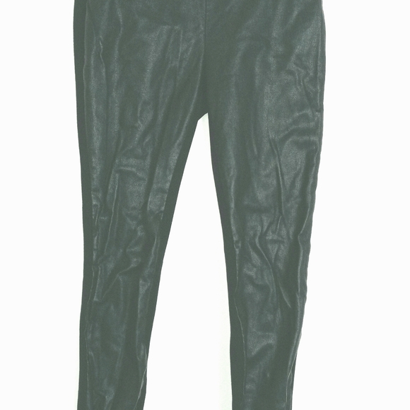 LOFT leather-look jeggings XSP striping detail in back great looking pan… - Picture 4 of 6